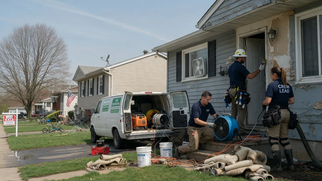 Flood Cleanup in Martinsburg, PA near me