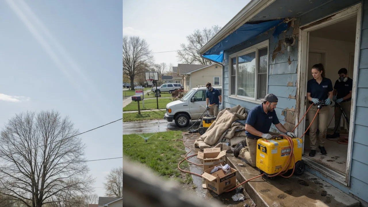 Basement Flood Cleanup in Martinsburg, PA near me